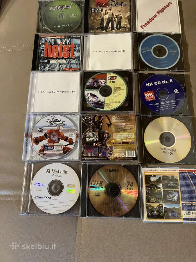 Dovanoju! CD su Pc žaidimais