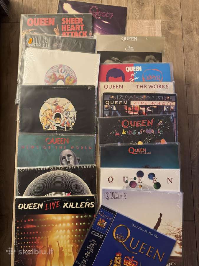 Asmeninės vinilo kolekcijos išpardavimas