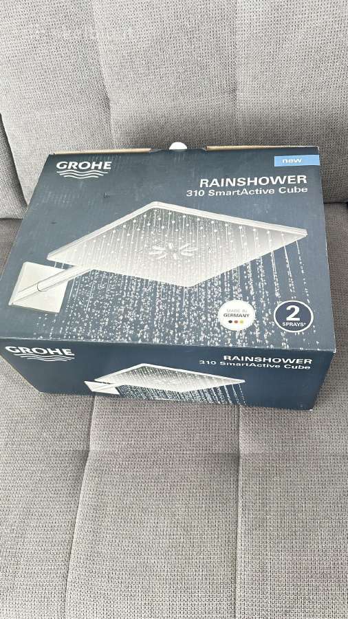Grohe Rainshower310 Smartactive Cube su potinkine
