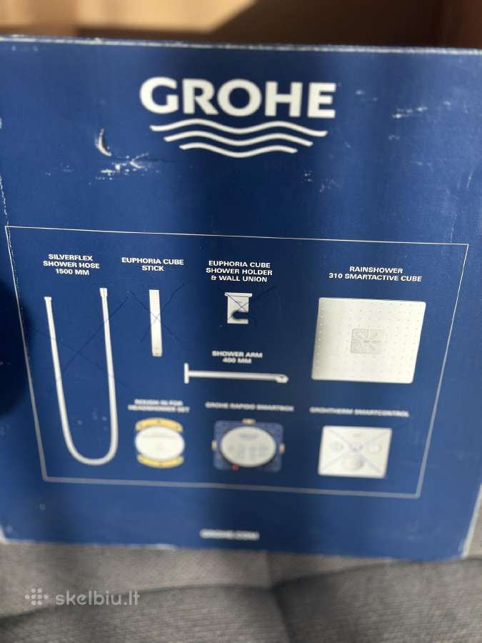 Grohe Rainshower310 Smartactive Cube su potinkine - nuotraukos Nr. 5