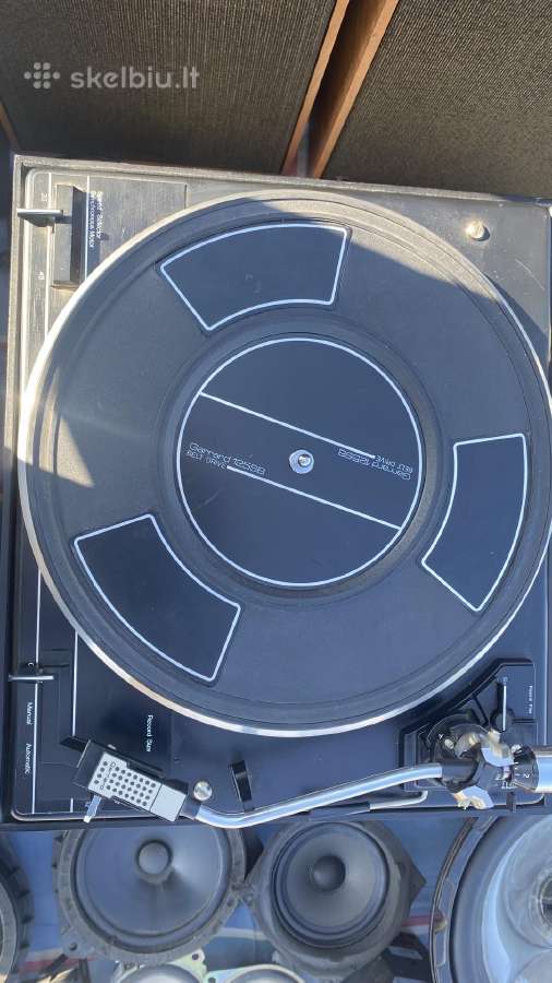 Garrard 125sb plokštelių grotuvas