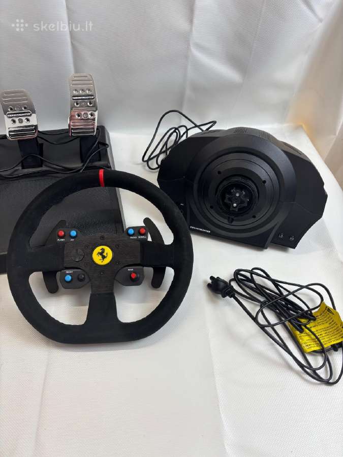 Thrustmaster T300 Ferrari Integral Alcantara - nuotraukos Nr. 3