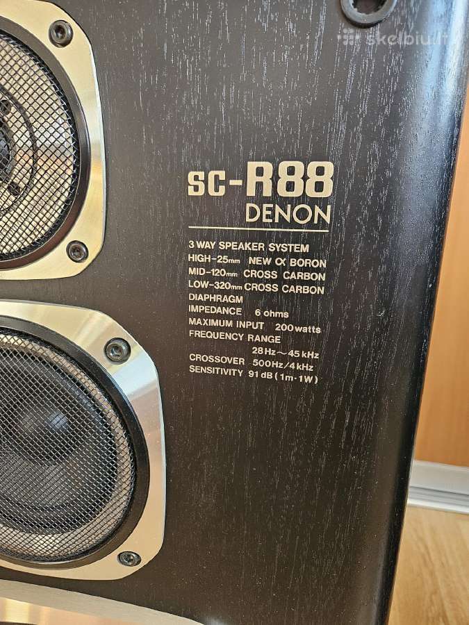 Kolonėlės Denon Sc-r88 - nuotraukos Nr. 5