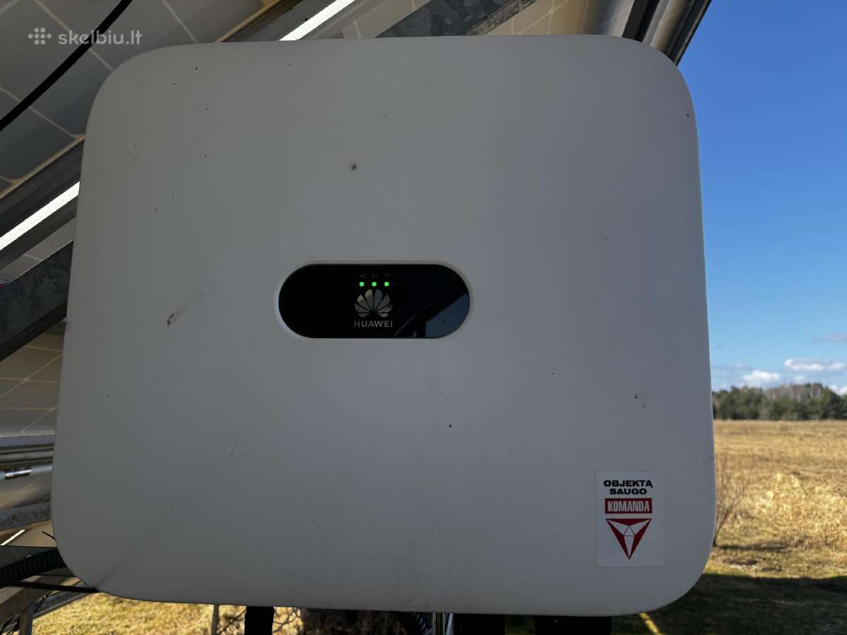 Huawei Sun2000-5tkl-m1 inverteris+ Luna kaupiklis - nuotraukos Nr. 2