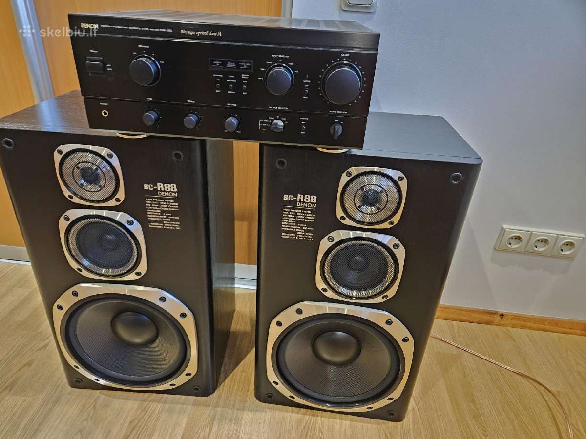 Kolonėlės Denon Sc-r88 - nuotraukos Nr. 13