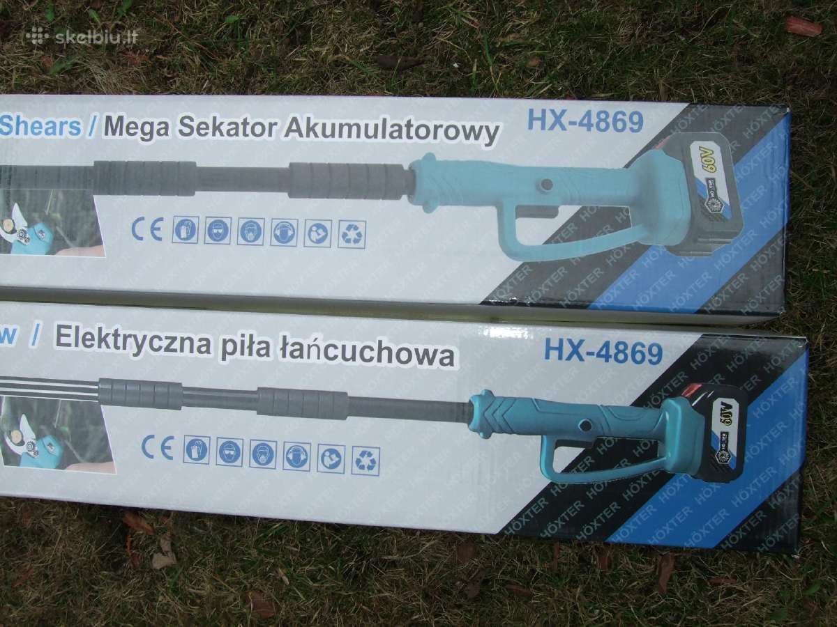 Akcija Teleskop Genėjimo Pjūklas+sekatorius,2 Akum - nuotraukos Nr. 4