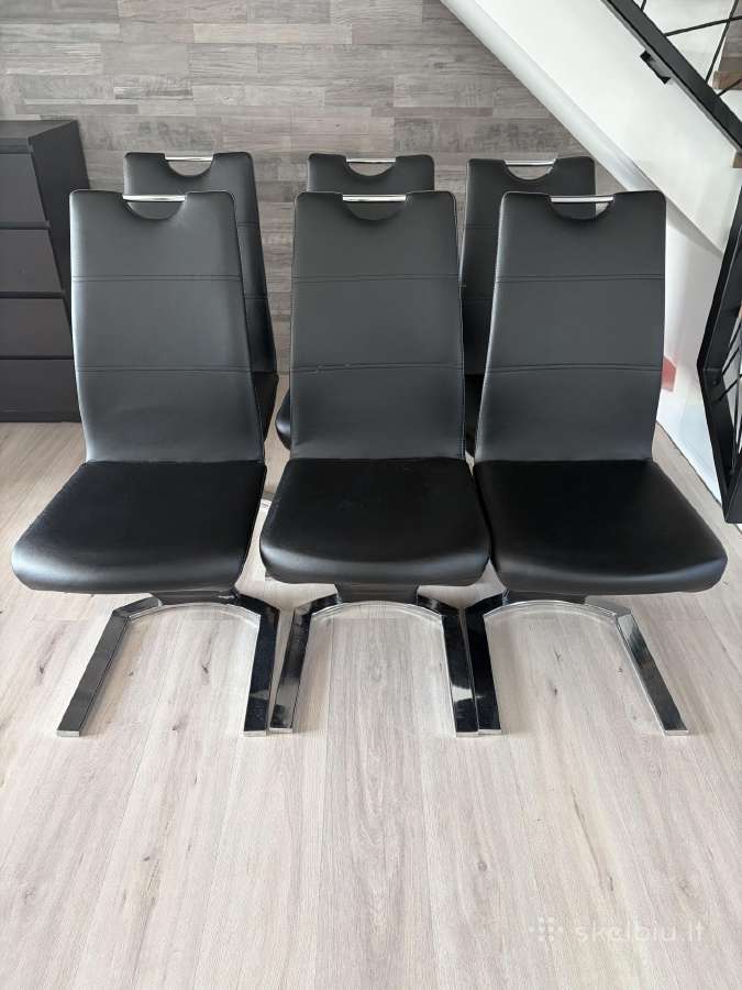 Naudotos valgomojo kėdės