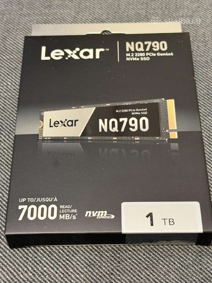 Naujas Lexar 1tb nvme