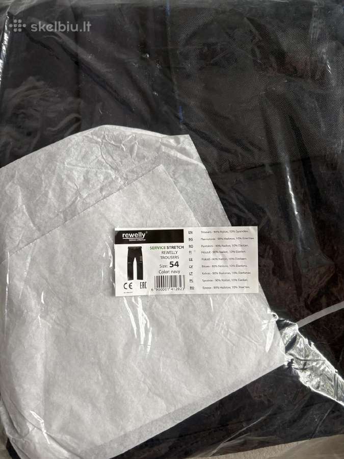 Naujos elastingos Kelnes