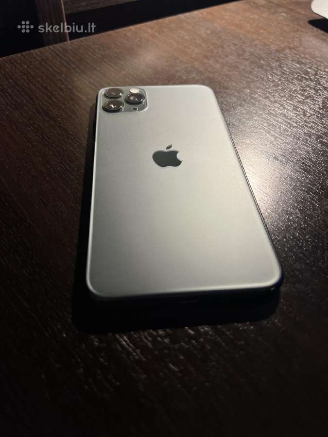 iPhone 11 Pro Max, 256 GB, baterijos talpa 80%