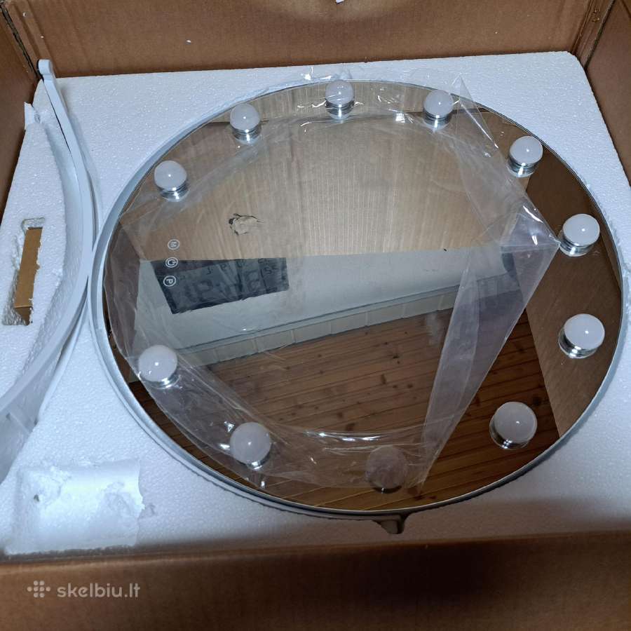 Naujas 50 cm. smart LED pastatomas veidrodis - nuotraukos Nr. 11