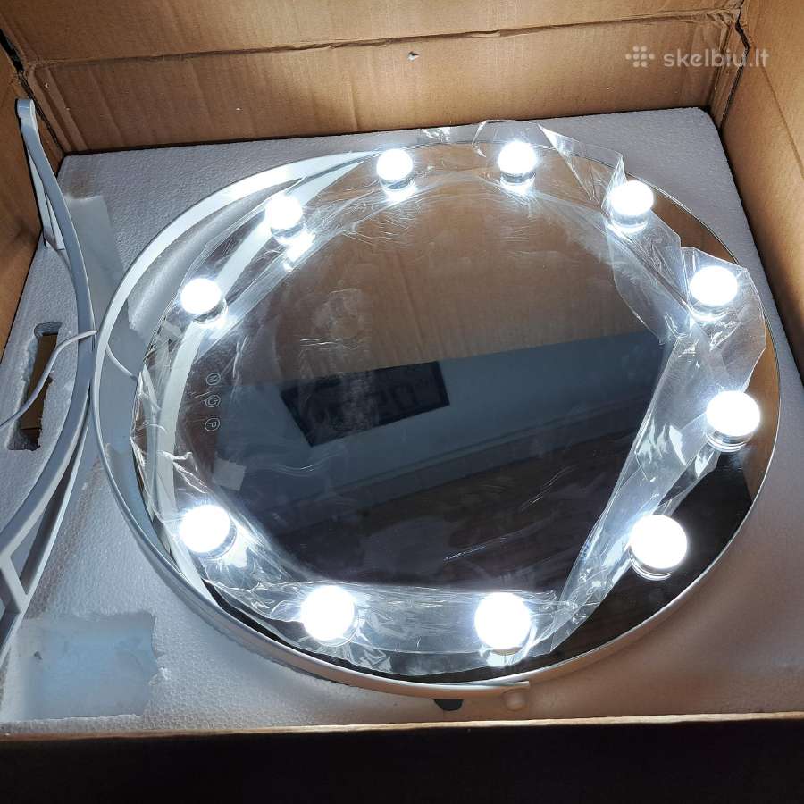 Naujas 50 cm. smart LED pastatomas veidrodis - nuotraukos Nr. 12