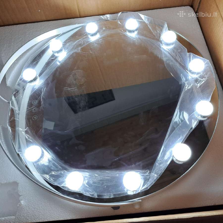 Naujas 50 cm. smart LED pastatomas veidrodis - nuotraukos Nr. 13