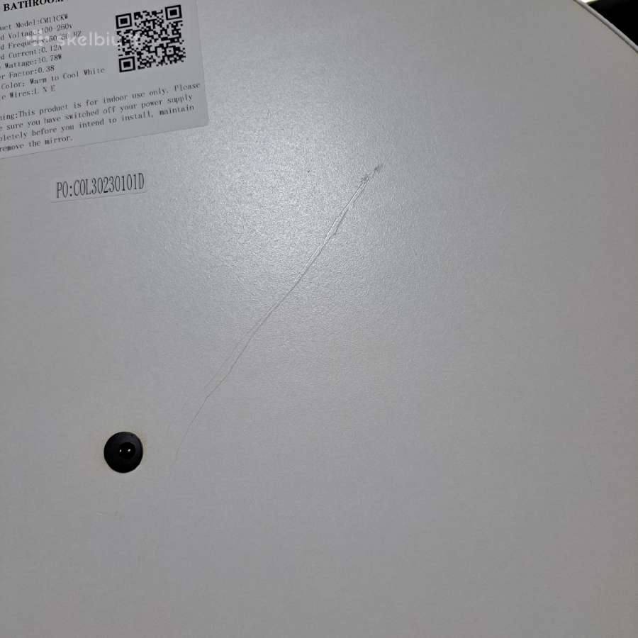 Naujas 50 cm. smart LED pastatomas veidrodis - nuotraukos Nr. 15