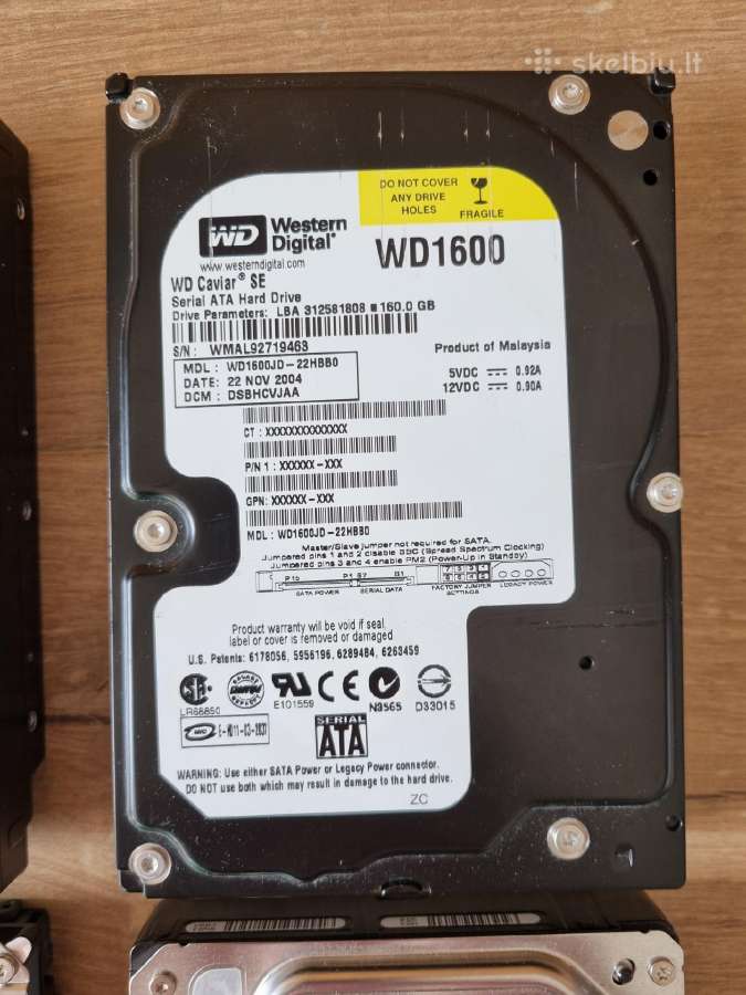 Wd Black Caviar 160 GB