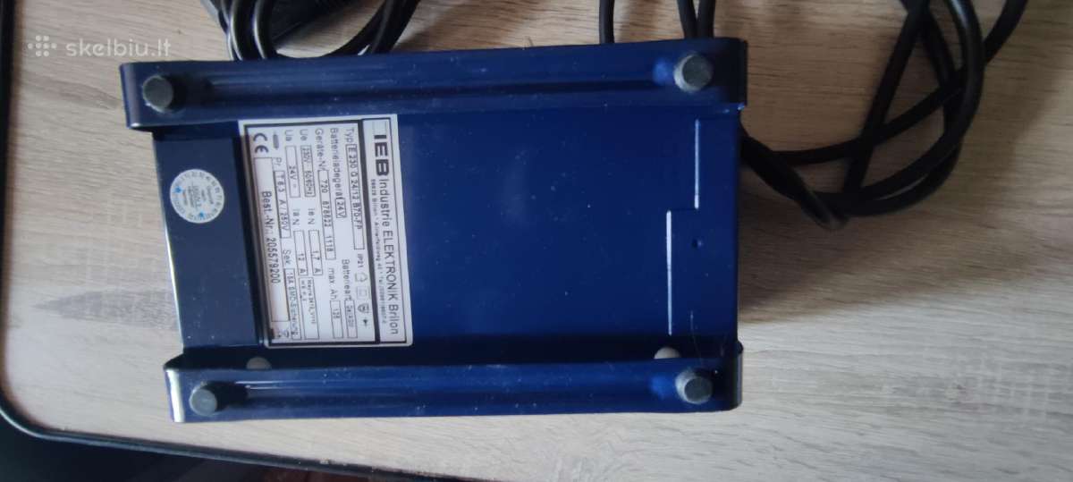 Automatinis pakrovėjas (įkroviklis) 24v/12a - nuotraukos Nr. 2