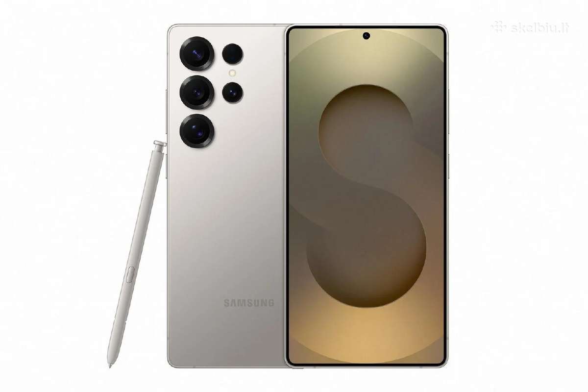 Samsung S25 Ultra 256/12gb RAM su dėžute - 770 Eur