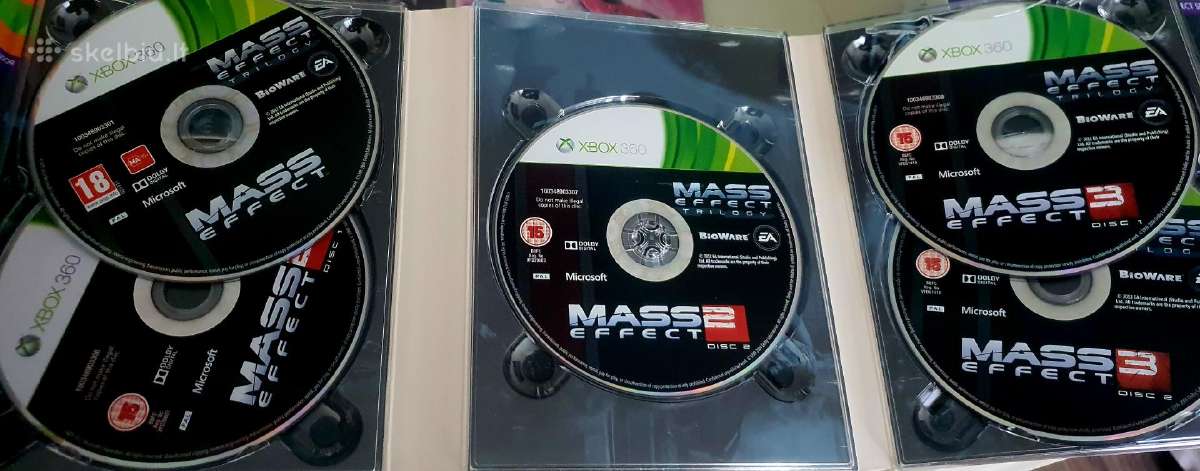 Mass Effect Trilogy Edition (Xbox 360) - nuotraukos Nr. 3