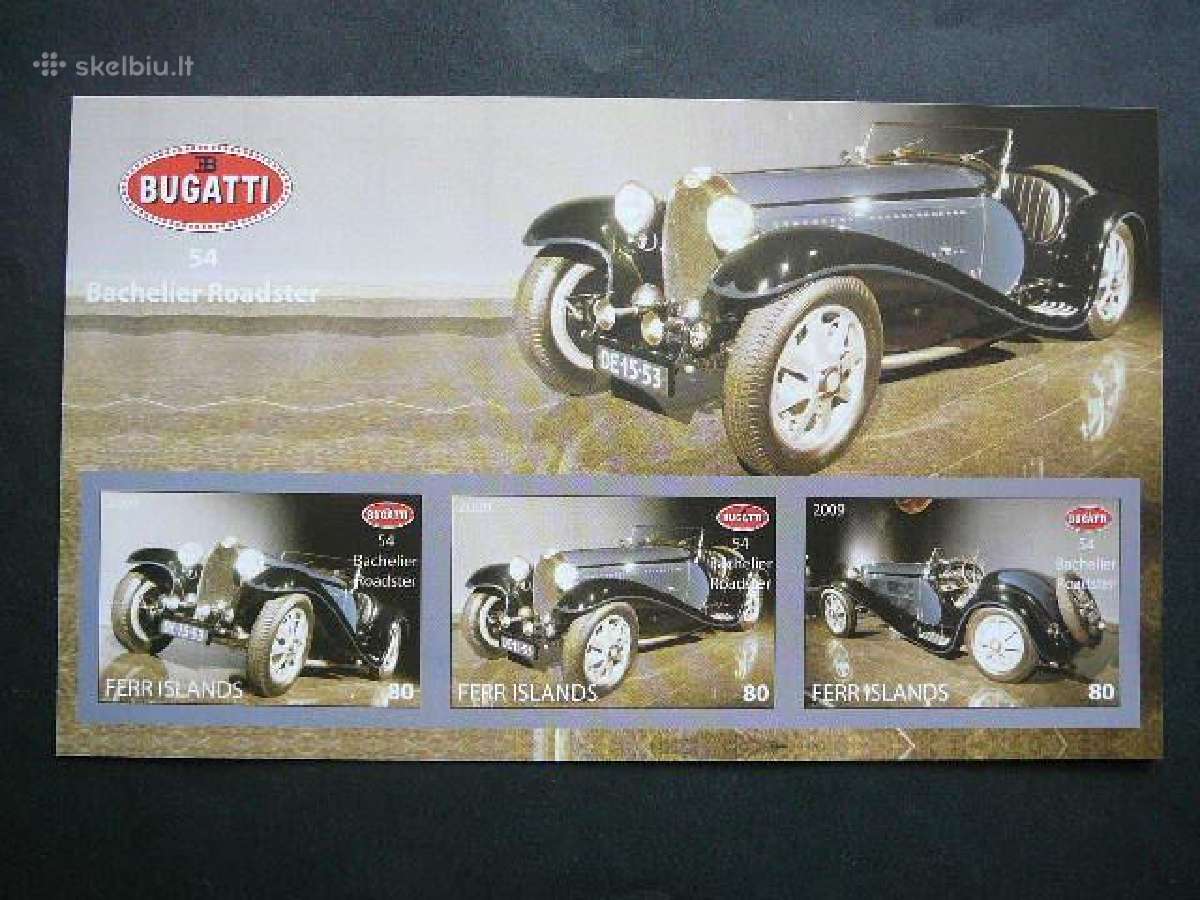 Automobiliai Bugatti Ferr 2009 svarus #frr25