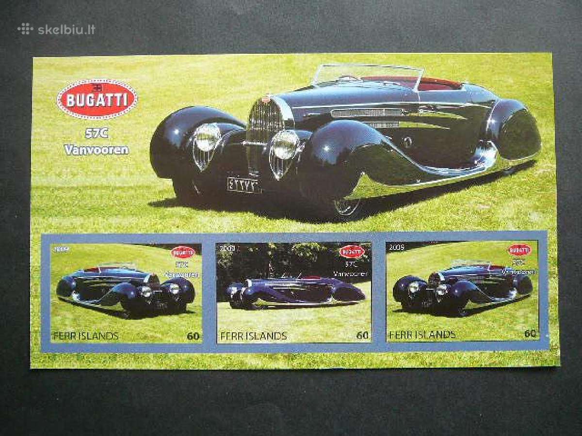 Automobiliai Bugatti Ferr 2009 svarus #frr26