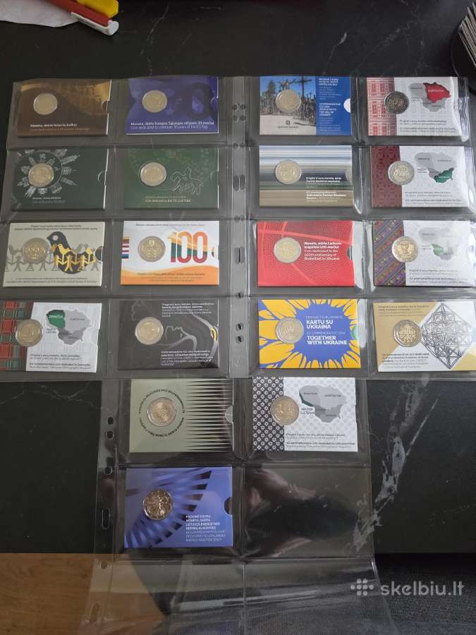 2€ Lt Bu monetu kolekcija