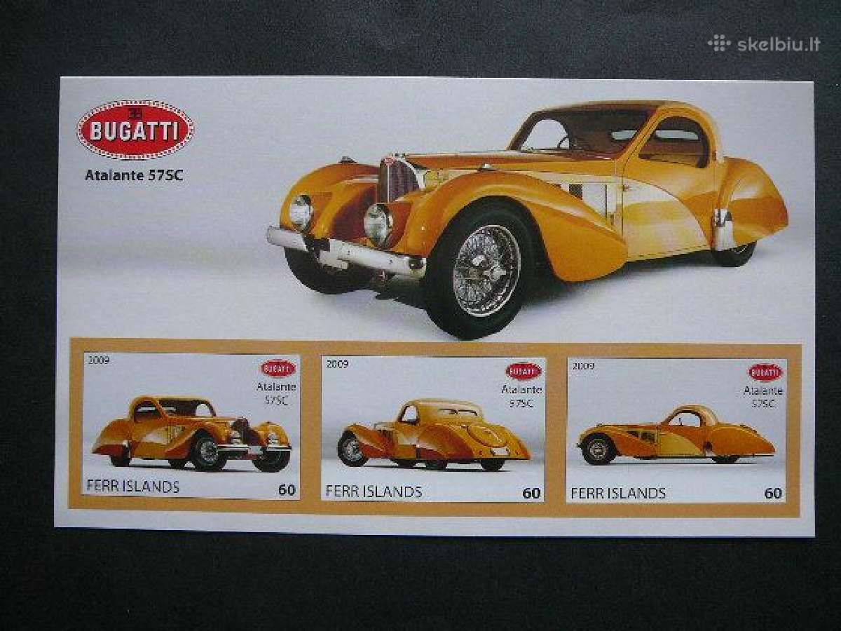 Automobiliai Bugatti Ferr 2009 svarus #frr28