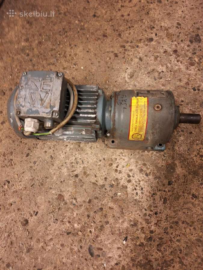Moto reduktorius 0.75kv 85aps/min - nuotraukos Nr. 2