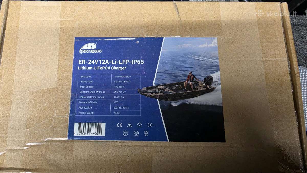 Pakrovėjas Lifepo4 24v