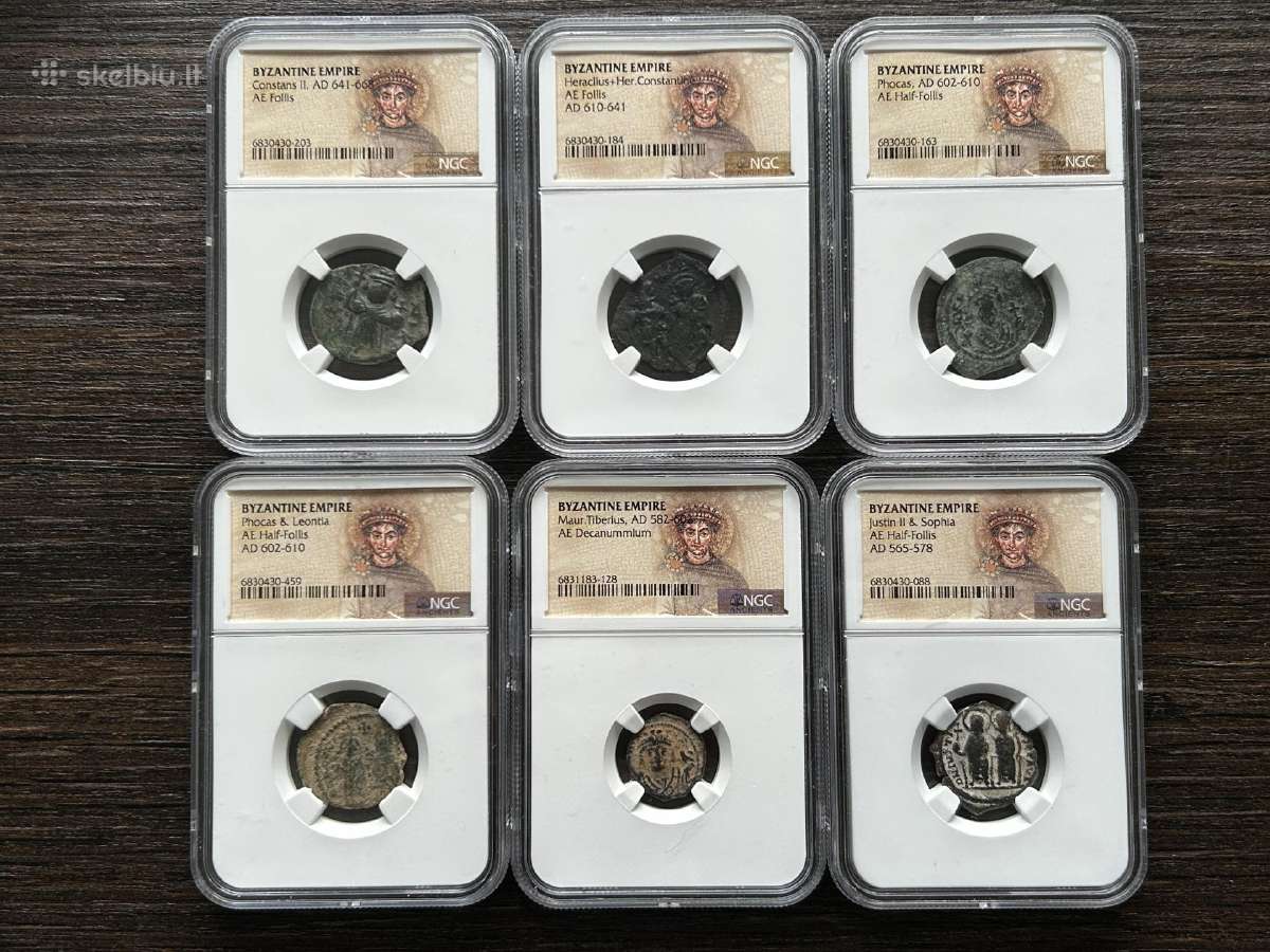 Antikines Bizantijos monetos, Ngc