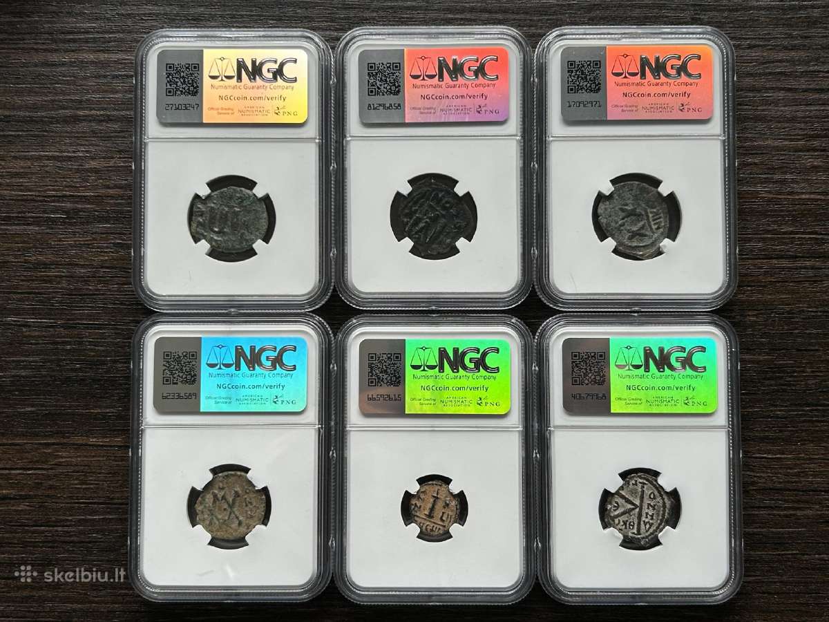 Antikines Bizantijos monetos, Ngc - nuotraukos Nr. 2