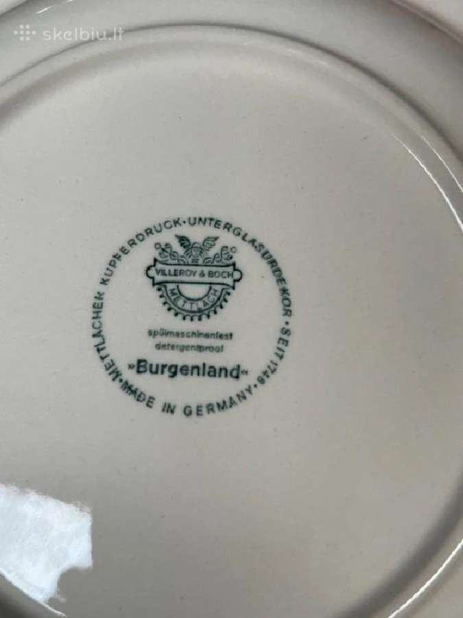 Villeroy & Boch pietų lėkštė - nuotraukos Nr. 2