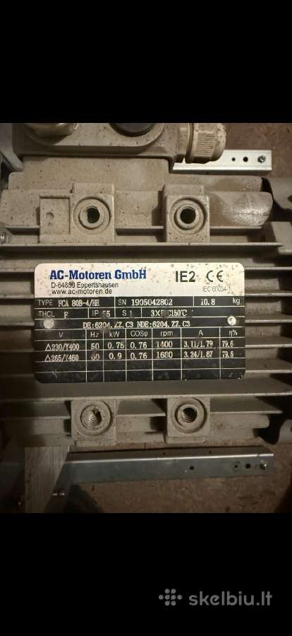 Ac-motoren Ie2 didelio efektyvumo el. varykliai - nuotraukos Nr. 3