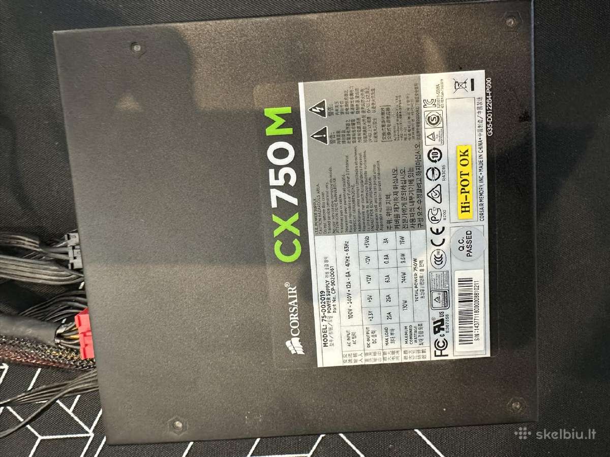 Msi Z87 + I5-4670k + 16gb RAM + CX 750 Psu - nuotraukos Nr. 6