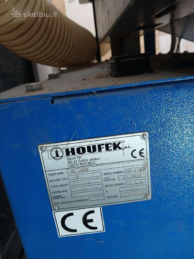Briaunų šlifavimo staklės Holzstar Kso 750 - nuotraukos Nr. 6