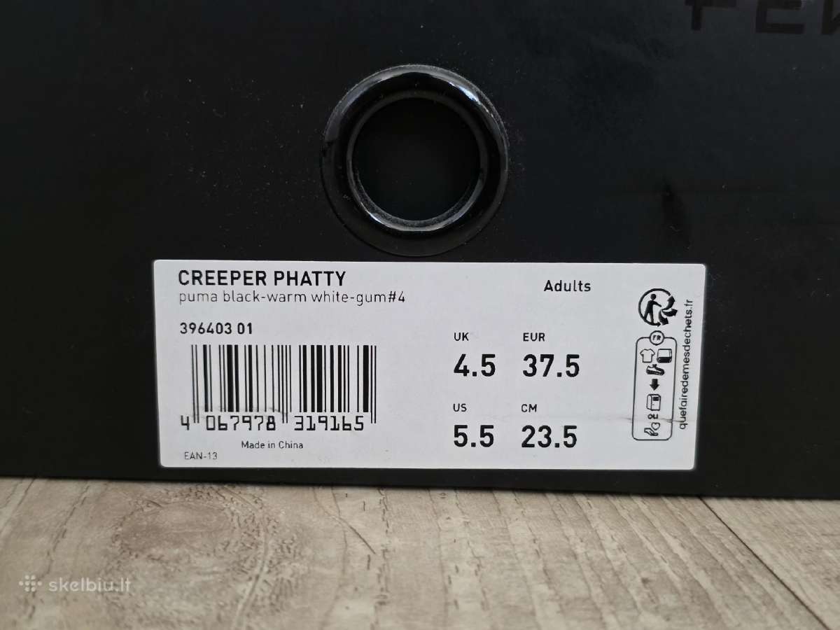Nauji Puma Creeper Phatty 37.5 - nuotraukos Nr. 6