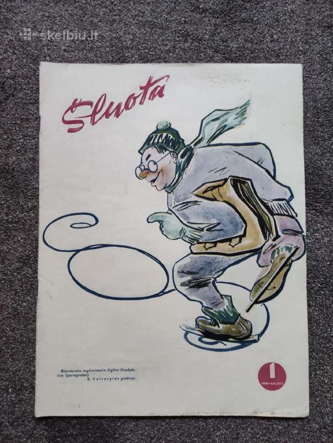 1958m. žurnalas "Šluota" Nr.1