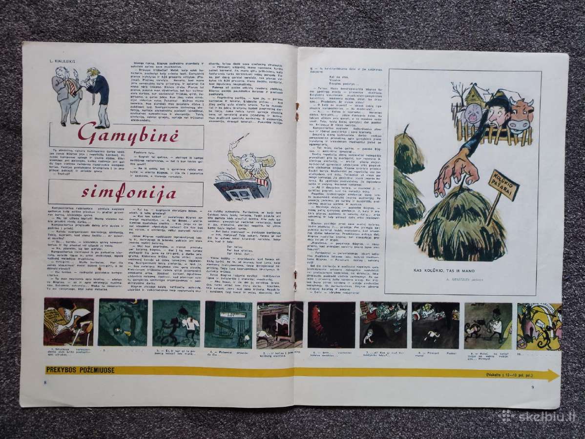 1958m. žurnalas "Šluota" Nr.1 - nuotraukos Nr. 4