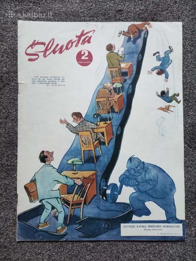 1958m. žurnalas "Šluota" Nr.2,