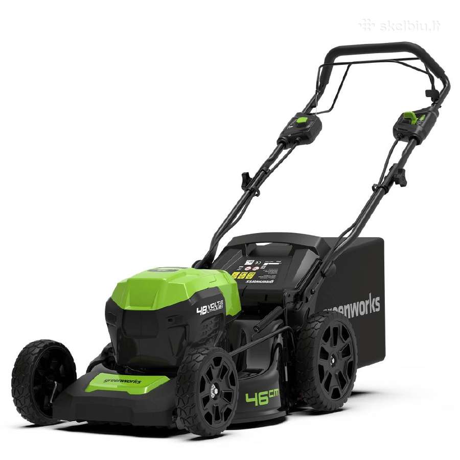 Naujos Greenworks 46cm akumuliatorinės vėjapjovės
