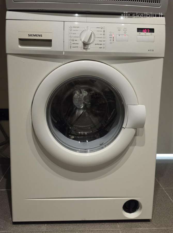 Skalbimo Siemens ir džiovinimo Aeg mašinos. 350eur - nuotraukos Nr. 4