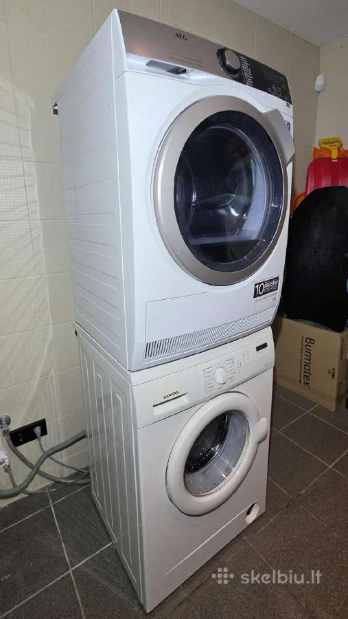 Skalbimo Siemens ir džiovinimo Aeg mašinos. 350eur - nuotraukos Nr. 10