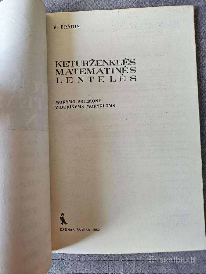 Knygos matematikai mokytis - nuotraukos Nr. 3