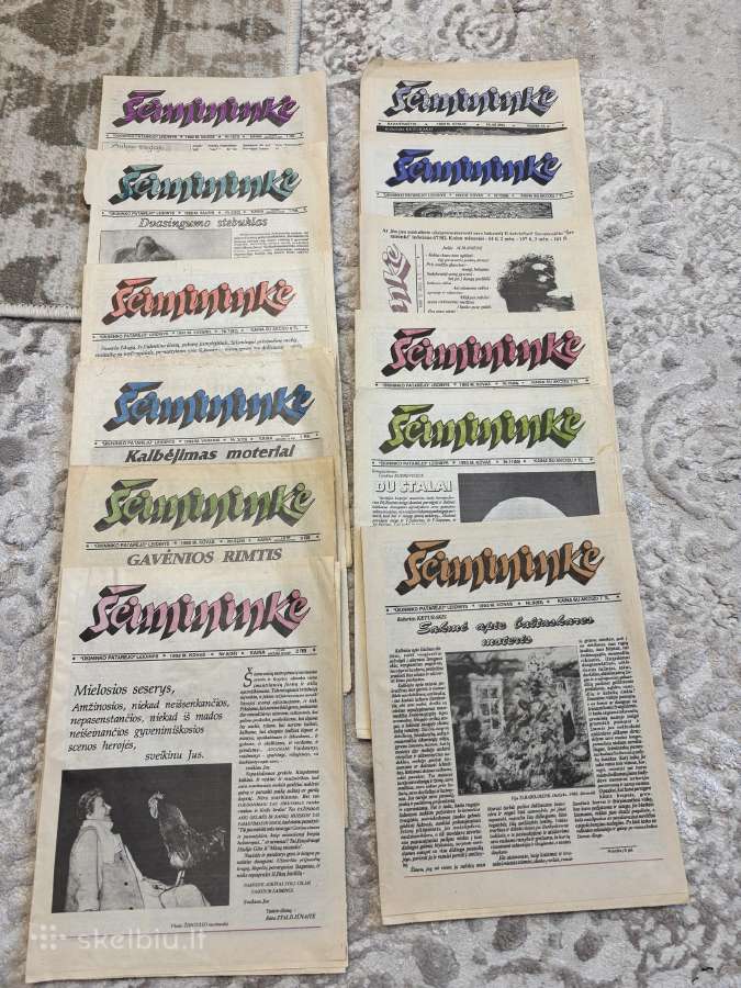 Parduodami laikraščiai sveikatos, buities ir kt - nuotraukos Nr. 3