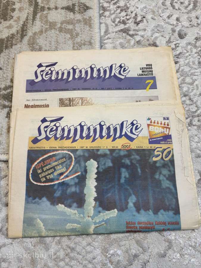 Parduodami laikraščiai sveikatos, buities ir kt - nuotraukos Nr. 4