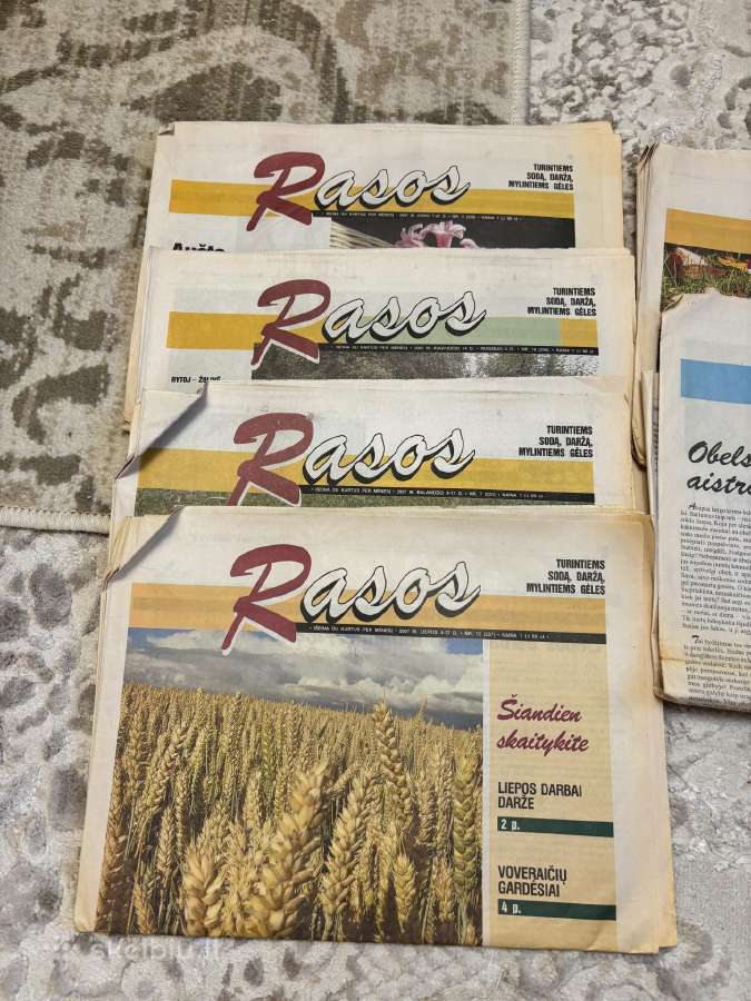 Parduodami laikraščiai sveikatos, buities ir kt - nuotraukos Nr. 17