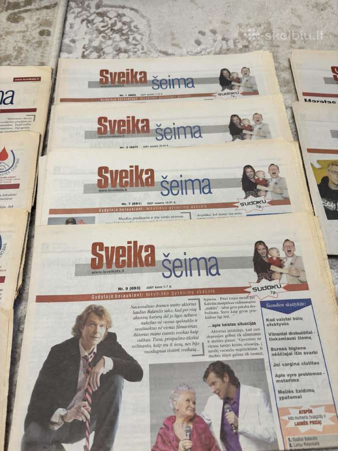 Parduodami laikraščiai sveikatos, buities ir kt - nuotraukos Nr. 19