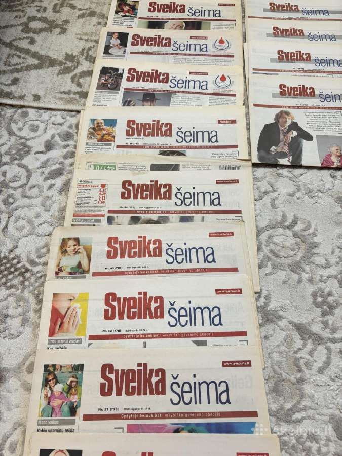 Parduodami laikraščiai sveikatos, buities ir kt - nuotraukos Nr. 20