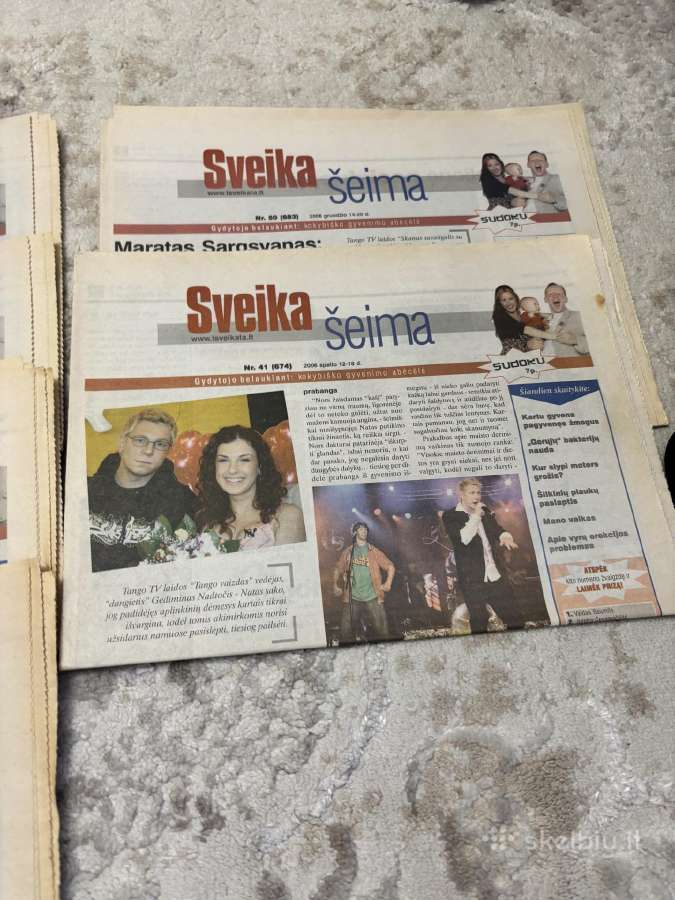Parduodami laikraščiai sveikatos, buities ir kt - nuotraukos Nr. 22