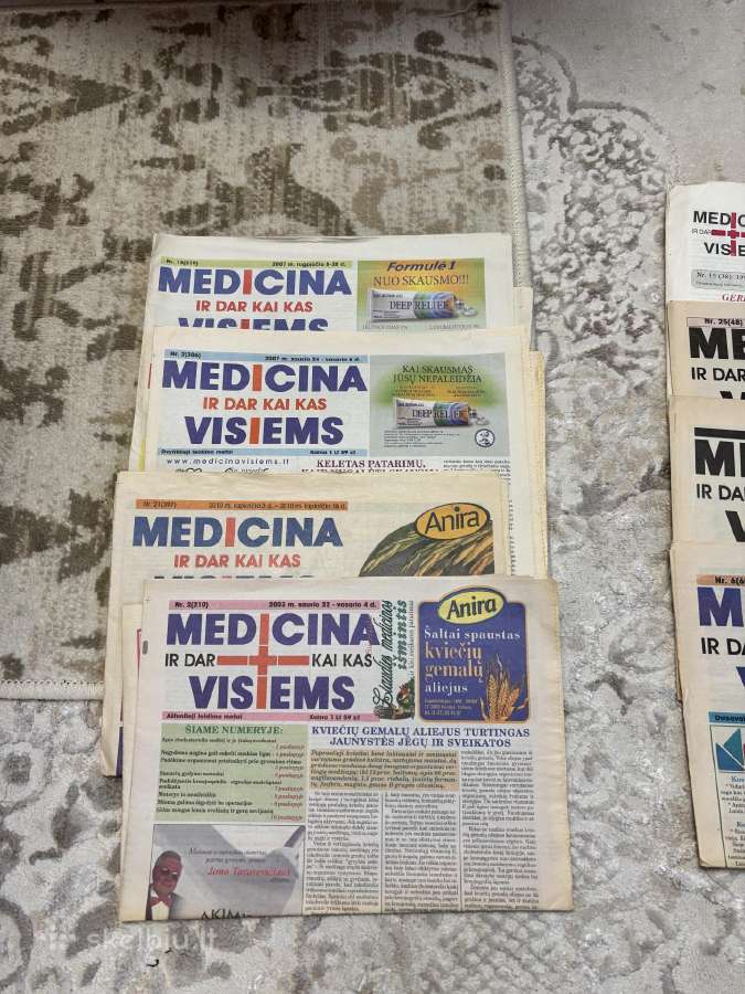Parduodami laikraščiai sveikatos, buities ir kt - nuotraukos Nr. 25