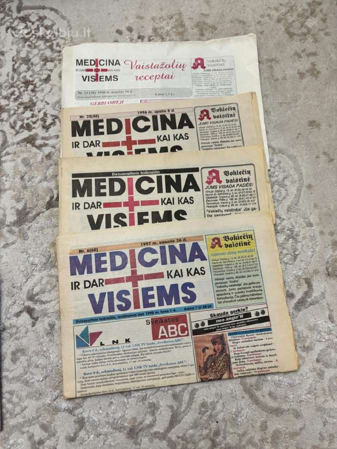 Parduodami laikraščiai sveikatos, buities ir kt - nuotraukos Nr. 28